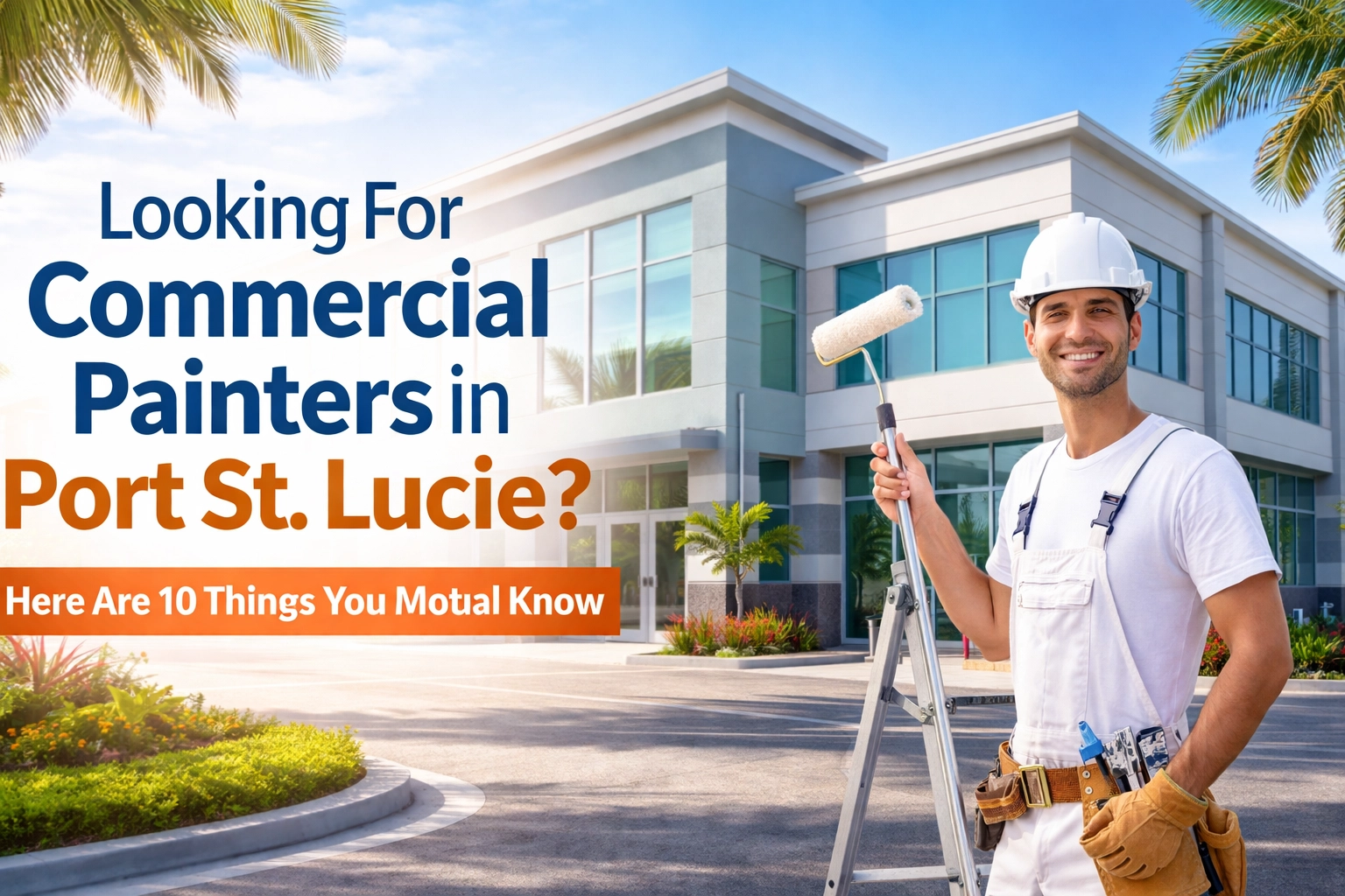 Looking For Commercial Painters in Port St. Lucie? Here Are 10 Things You Should Know